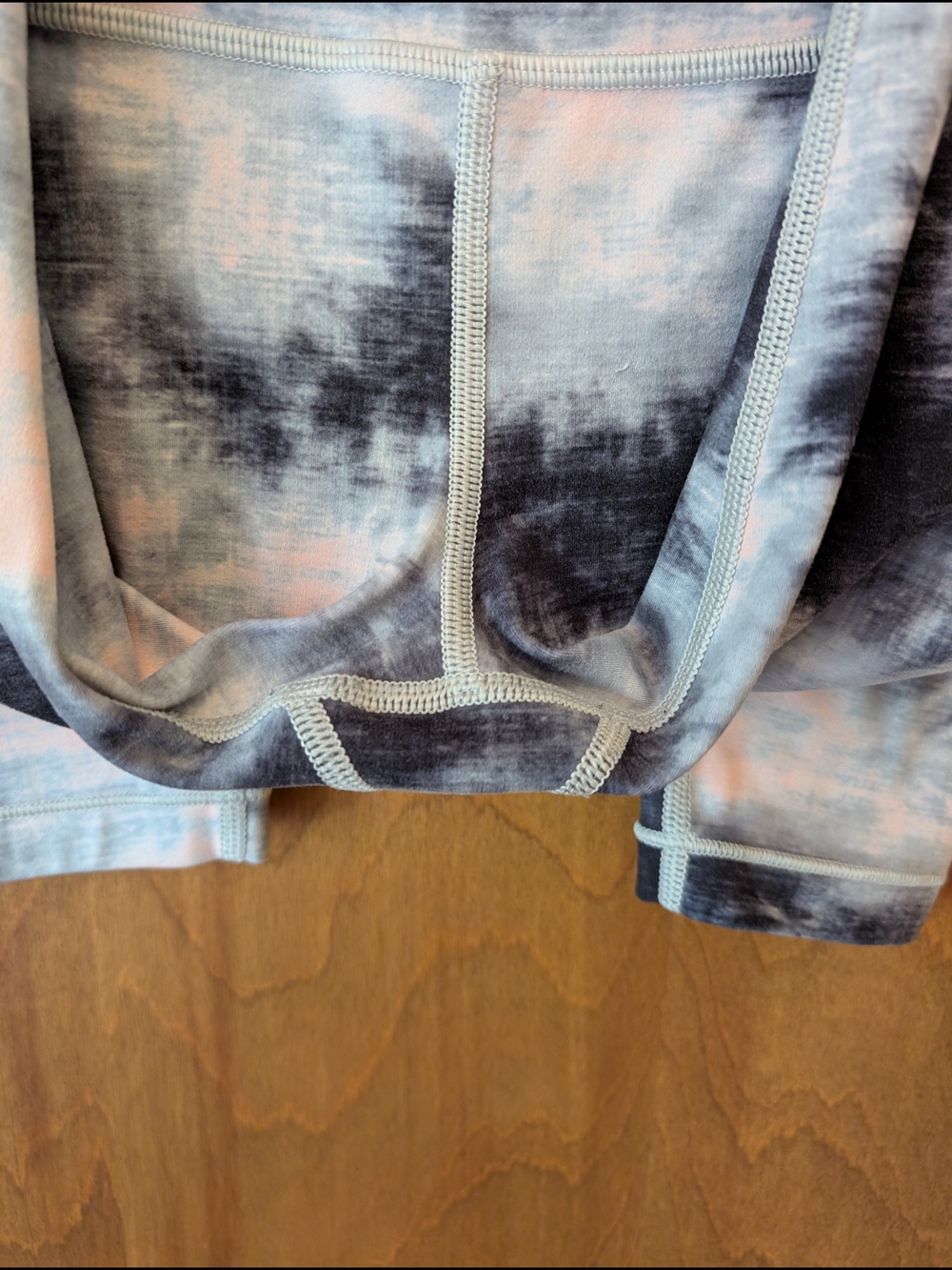 Athleta Girl Chit Chat Leggings in Orchid Pink Ice Dye 8-10 M - Picture 4 of 7